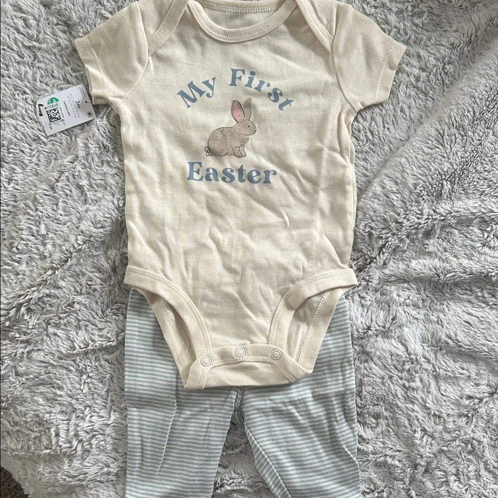 Carter's Cream My First Easter outfit
